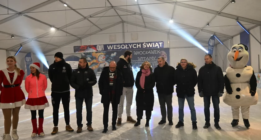 Otwarcie lodowiska 2023 przy ul. Wysokiej we Włocławku