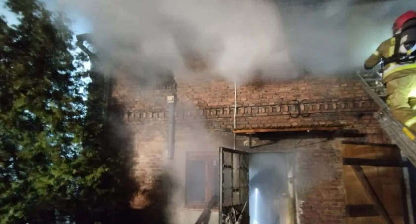 Tragiczny pożar w wigilijny wieczór w regionie