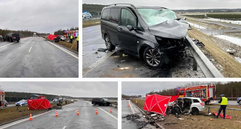 Tragiczny wypadek w regionie. Nie żyją 3 osoby w tym 4 letnia dziewczynka