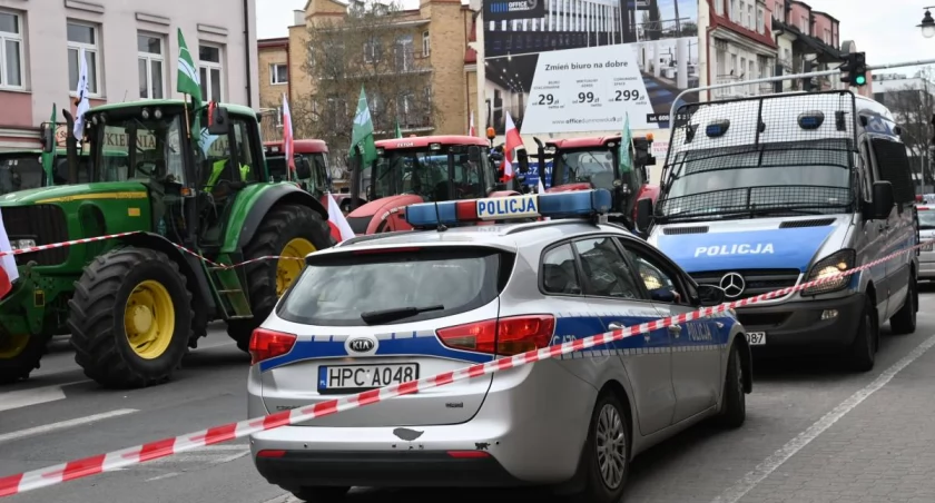 Protest rolników we Włocławku i powiecie włocławskim. Będą utrudnienia w ruchu