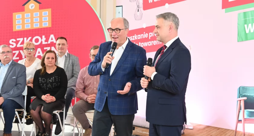 Czarzasty i Gawkowski wsparli kandydaturę Krzysztofa Kukuckiego na Prezydenta Włocławka