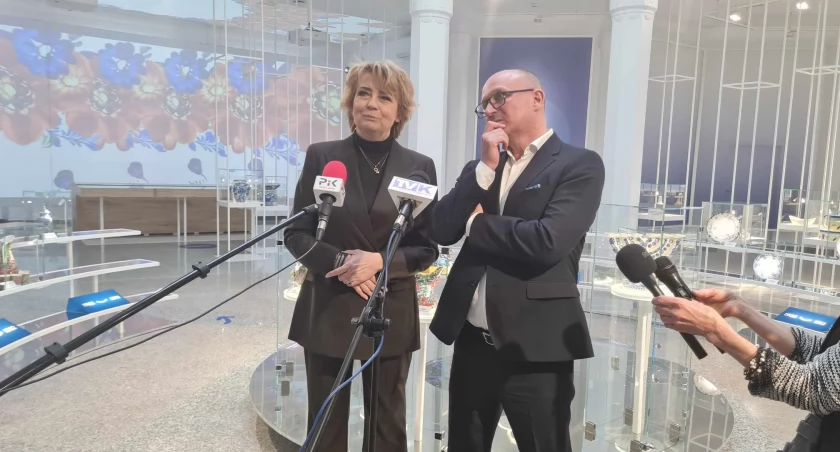 Hanna Zdanowska poparła Marka Wojtkowskiego w wyborach na prezydenta Włocławka [VIDEO]