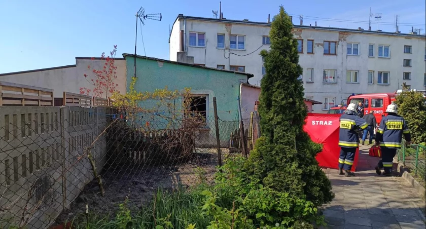 Tragedia w Lubieniu Kujawskim. W pożarze zginęła jedna osoba