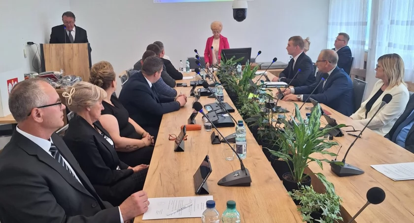 Pierwsza sesja Rady Gminy Choceń. Michał Bagiński przewodniczącym Rady