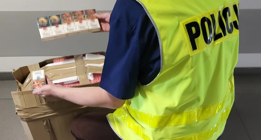 Lewe papierosy w rękach policji z Włocławka. 74 latek miał 650 paczek