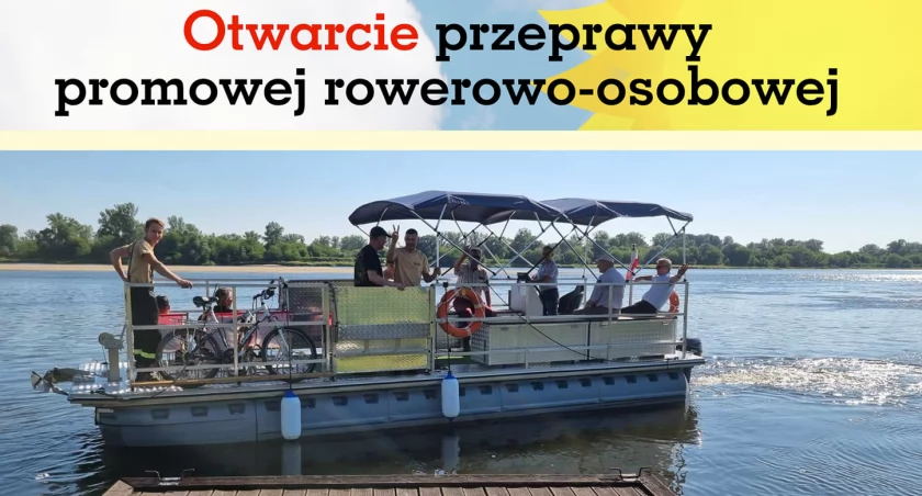 Rusza przeprawa promowo-rowerowa. Zapraszają na nową przygodę