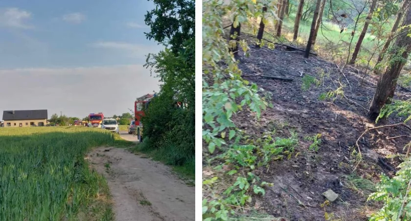 Próba samobójcza w powiecie włocławskim. Podpalił las bo chciał odebrać sobie życie