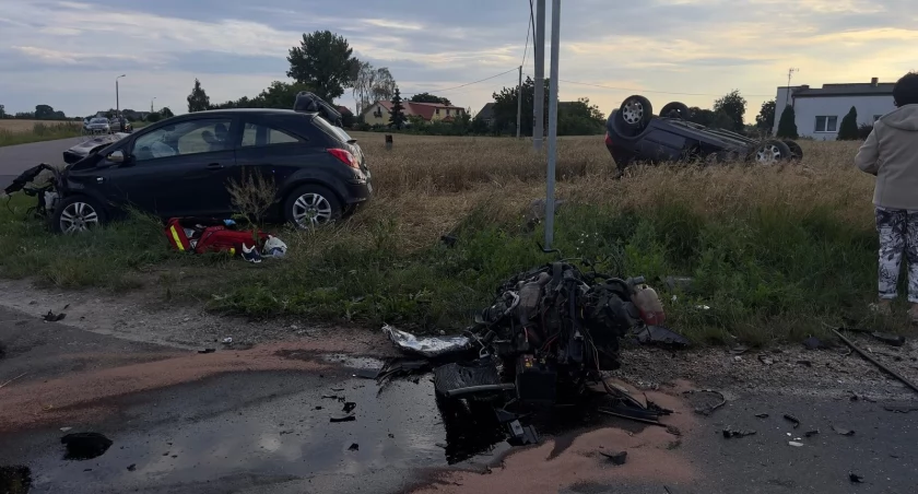 Wypadek we Włocławku i powiecie włocławskim. Tak wyglądał weekend [ZDJĘCIA]