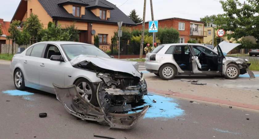 Zderzenie aut w regionie [ZDJĘCIA]