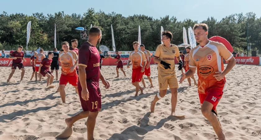 Piłkarze z Chodcza w czołówce w Pucharze Polski w Piłce Nożnej Plażowej