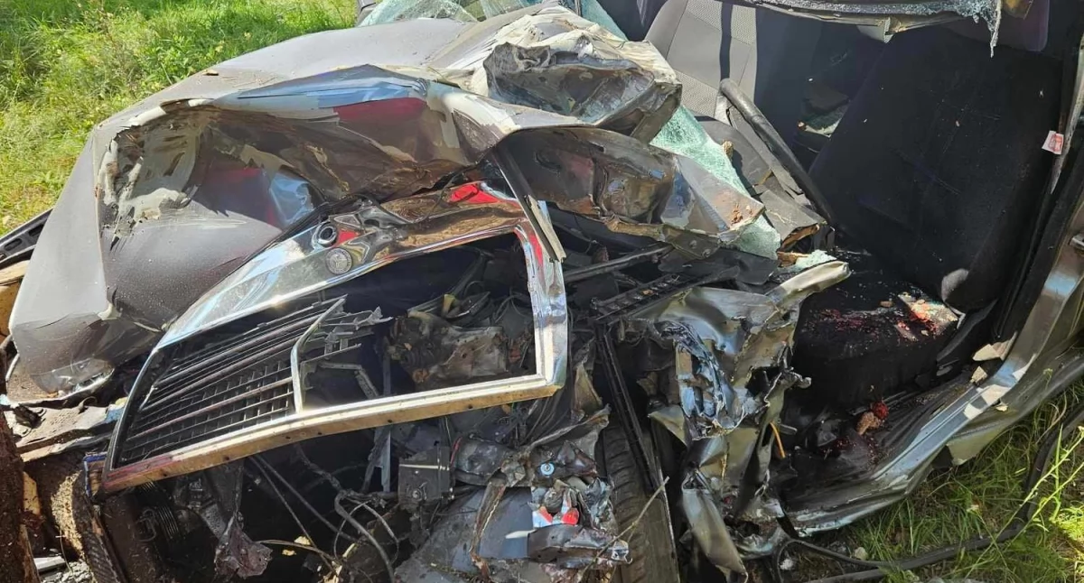Tragiczny wypadek drogowy na drodze K-62 w gminie Włocławek. Kierujący poniósł śmierć na miejscu