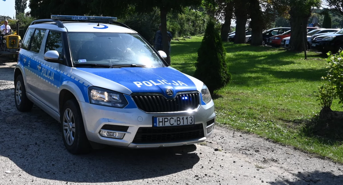 Osobówka zderzyła się z motocyklem w powiecie włocławskim