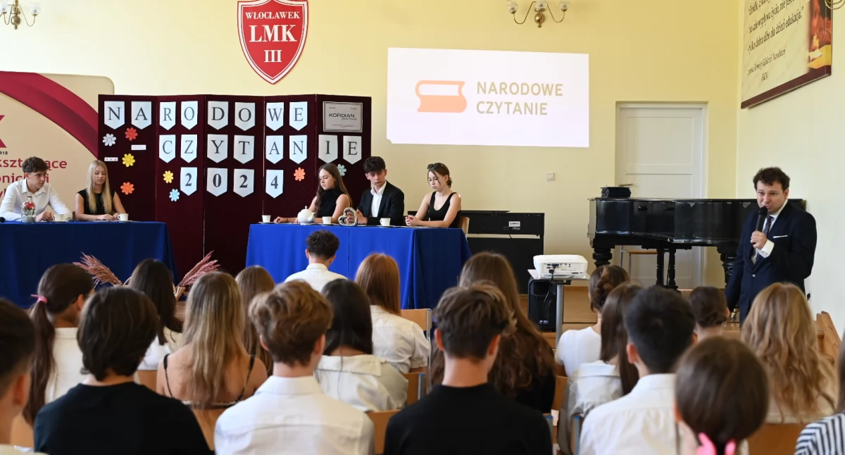 Narodowe Czytanie Kordiana 2024 w LMK we Włocławku [ZDJĘCIA]