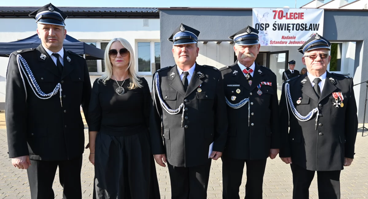 70 - lecie oraz przekazanie nowego sztandaru OSP Świętosław, Gmina Włocławek ( ZDJĘCIA,VIDEO)