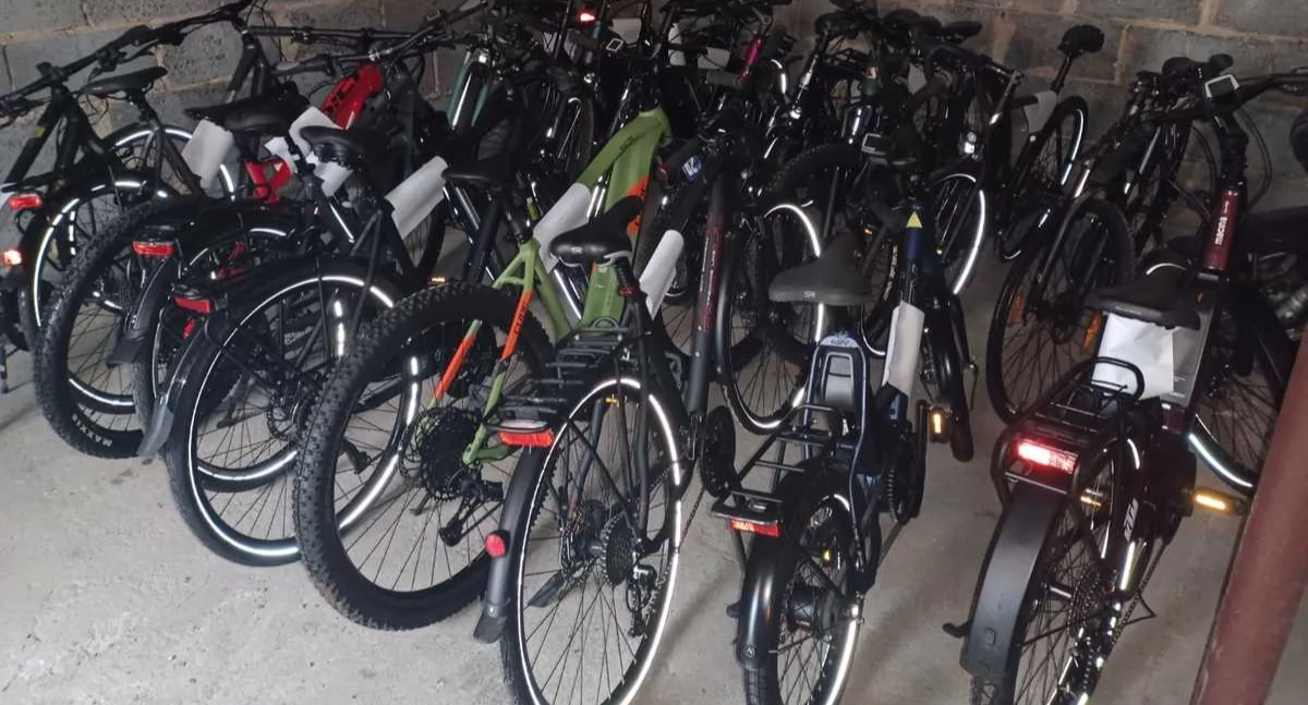 Policjanci zlikwidowali dziuplę z kradzionymi rowerami