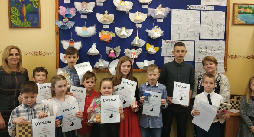 Rozgrywki WARCABOWE w SP1 w Brześciu Kujawskim.