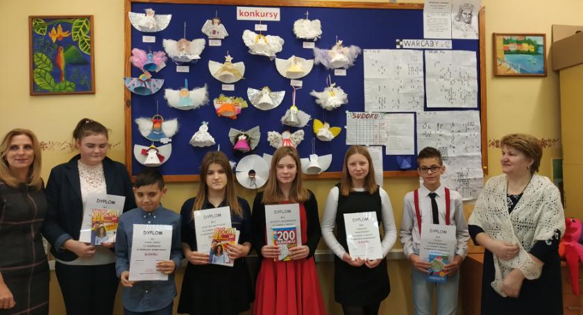 Rozgrywki SUDOKU w SP1 w Brześciu Kujawskim