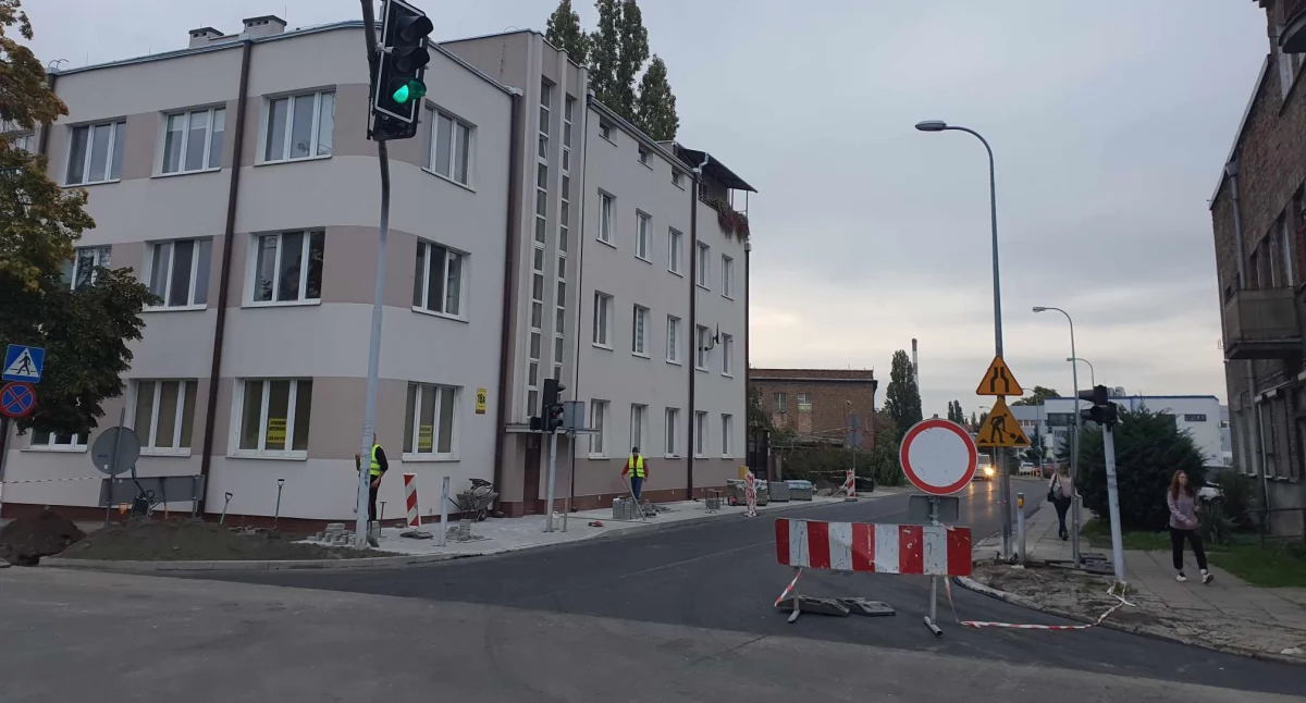 Ulica Łęgska we Włocławku już przejezdna. Od dziś rusza remont ulicy Ogniowej. Będą utrudnienia