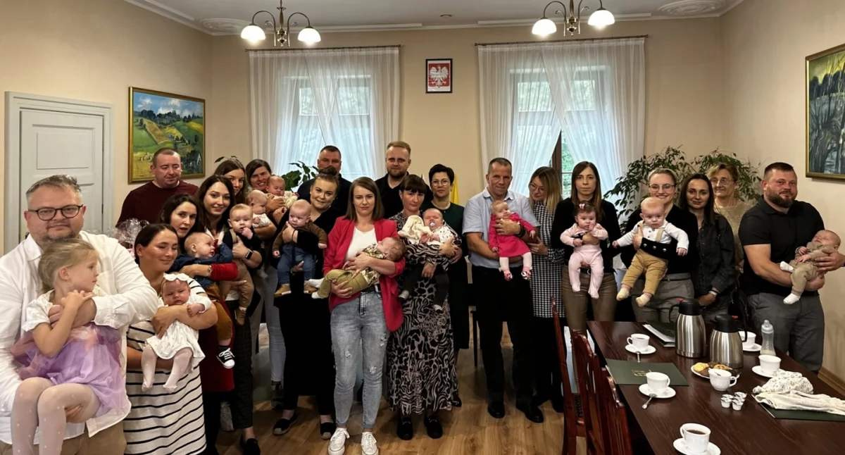 Wójt Gminy Baruchowo powitała nowo narodzonych mieszkańców gminy