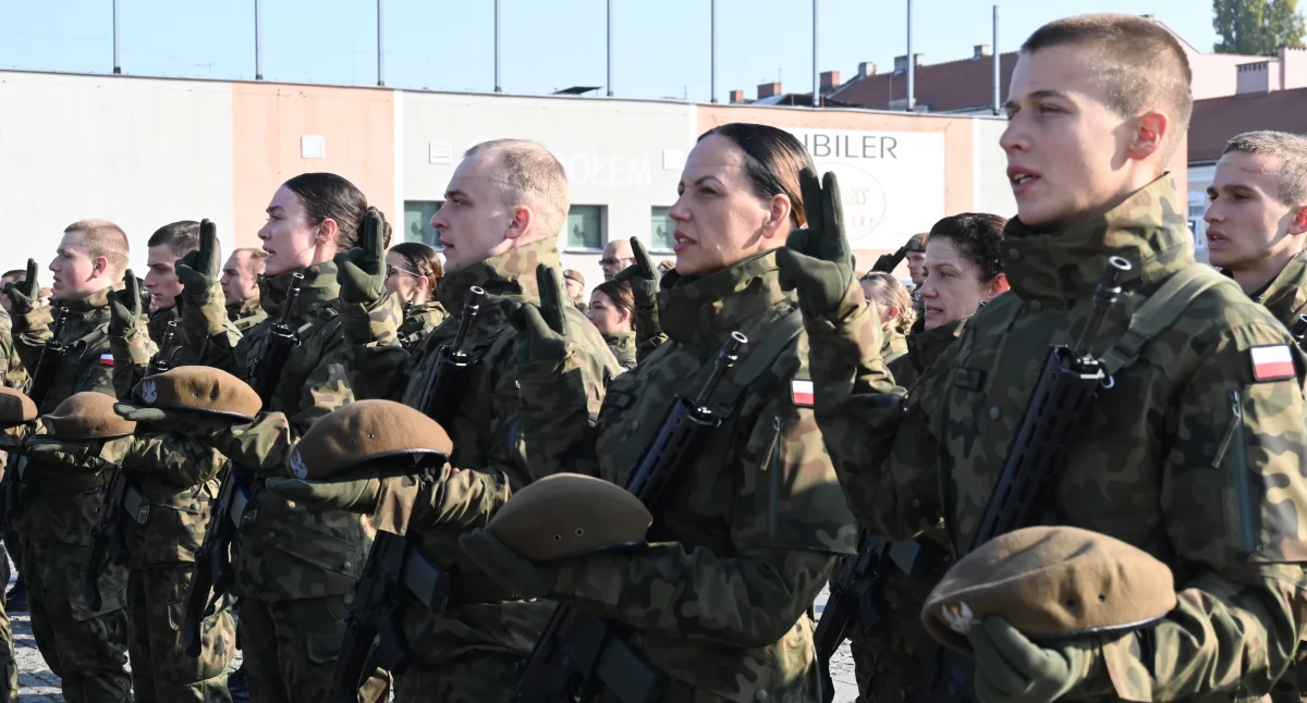 Przysięga Wojsk Obrony Terytorialnej we Włocławku 2024 (ZDJĘCIA,VIDEO)