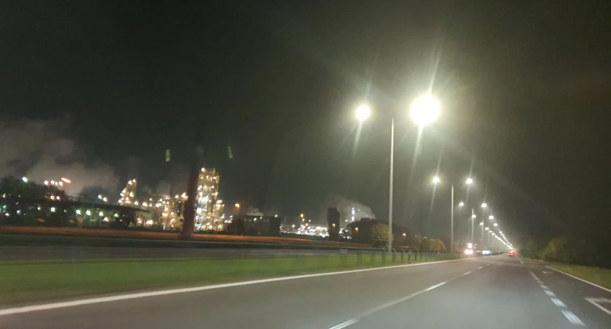 Alarm chemiczny III stopnia w Zakładach  Anwil S.A. we Włocławku