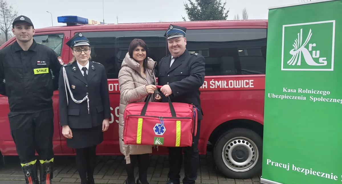 Sprzęt dla OSP Śmiłowice w trosce o zwiększenie bezpieczeństwa