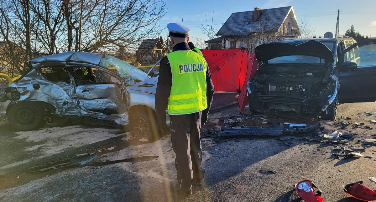 Tragiczny wypadek  w regionie. 18 latek zginął na miejscu