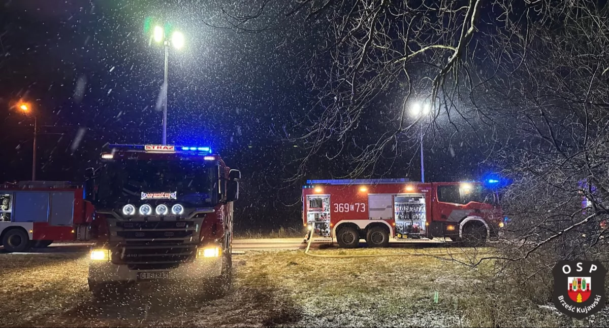Pożar budynku gospodarczego w Klementynowie – szybka interwencja straży pożarnej