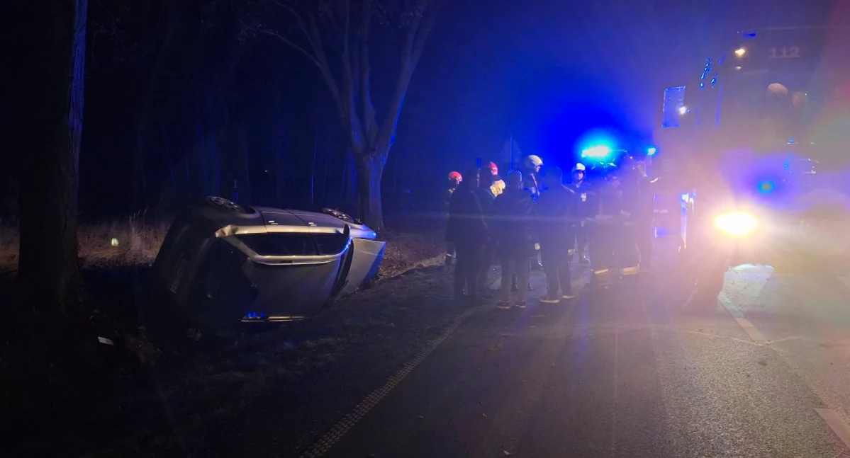 Zderzenie aut w powiecie włocławskim! Chwila nieuwagi i interwencja służb