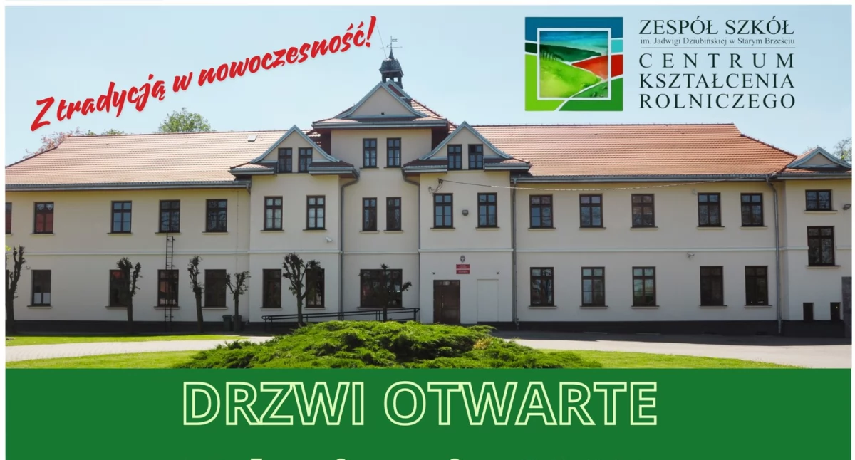 Drzwi Otwarte w ZS CKR w Starym Brześciu – Sprawdź, co czeka na Ciebie 8 kwietnia!