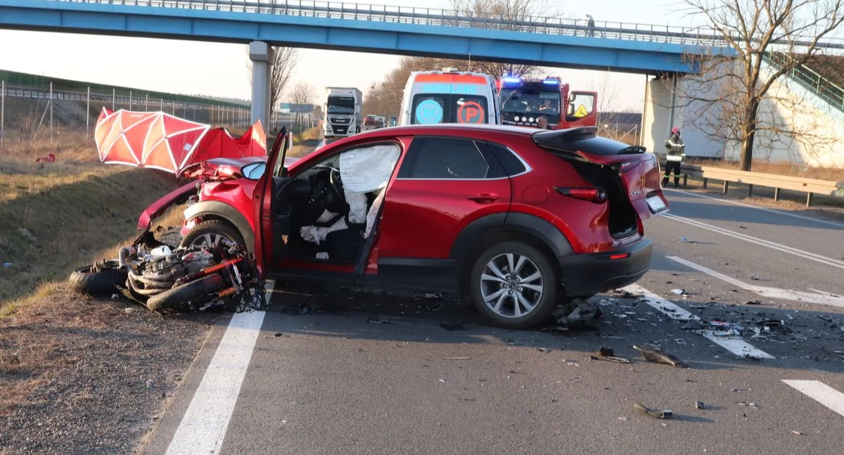 Śmiertelny wypadek motocyklisty w Turznie. Policja wyjaśnia okoliczności tragedii