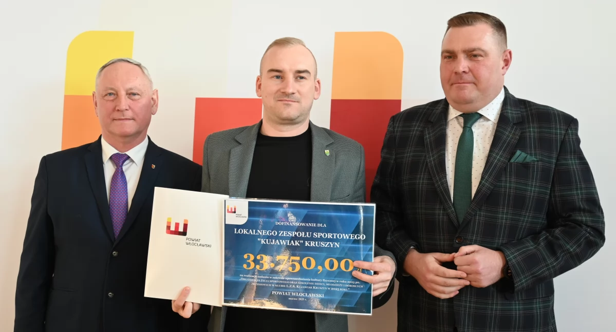 430 tysięcy złotych dla klubów sportowych z powiatu włocławskiego!