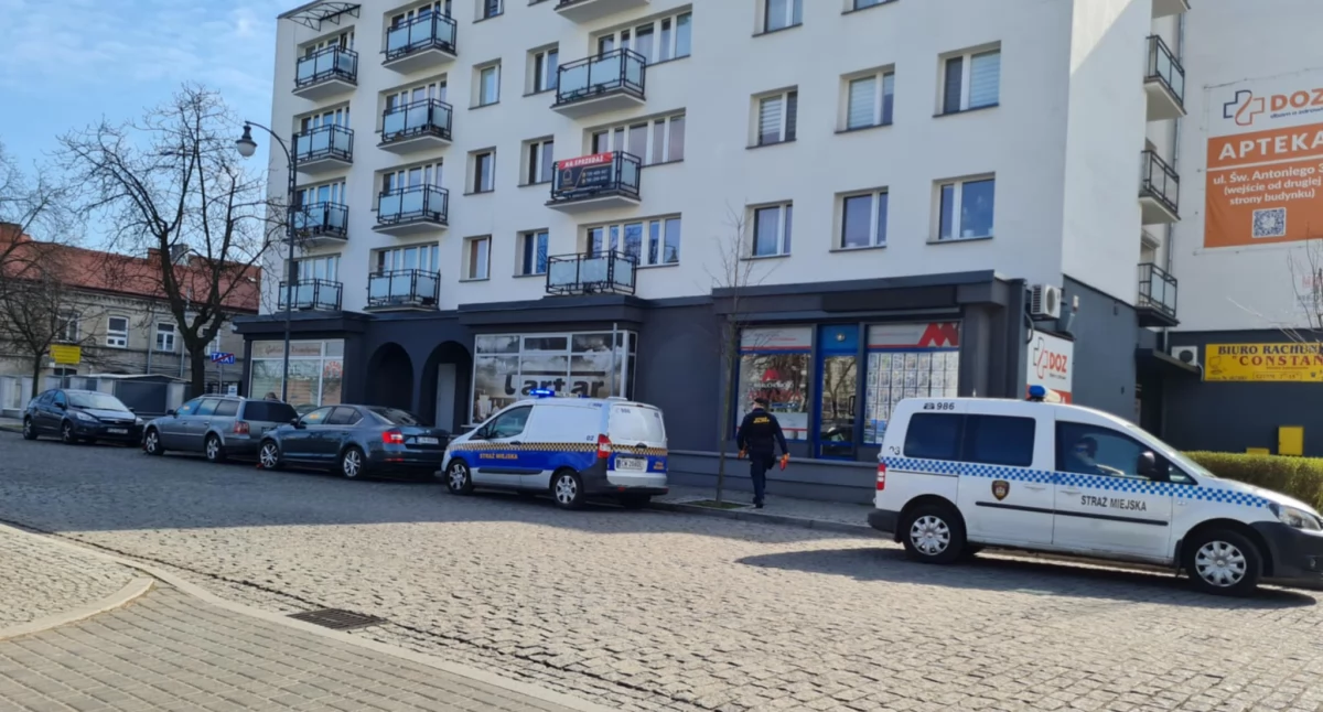 Straż Miejska na Zielonym Rynku we Włocławku. Posypały się blokady!
