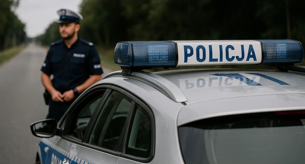 Wypadek pod Włocławkiem. Pijani kierowcy i rowerzysta. Posypały się mandaty