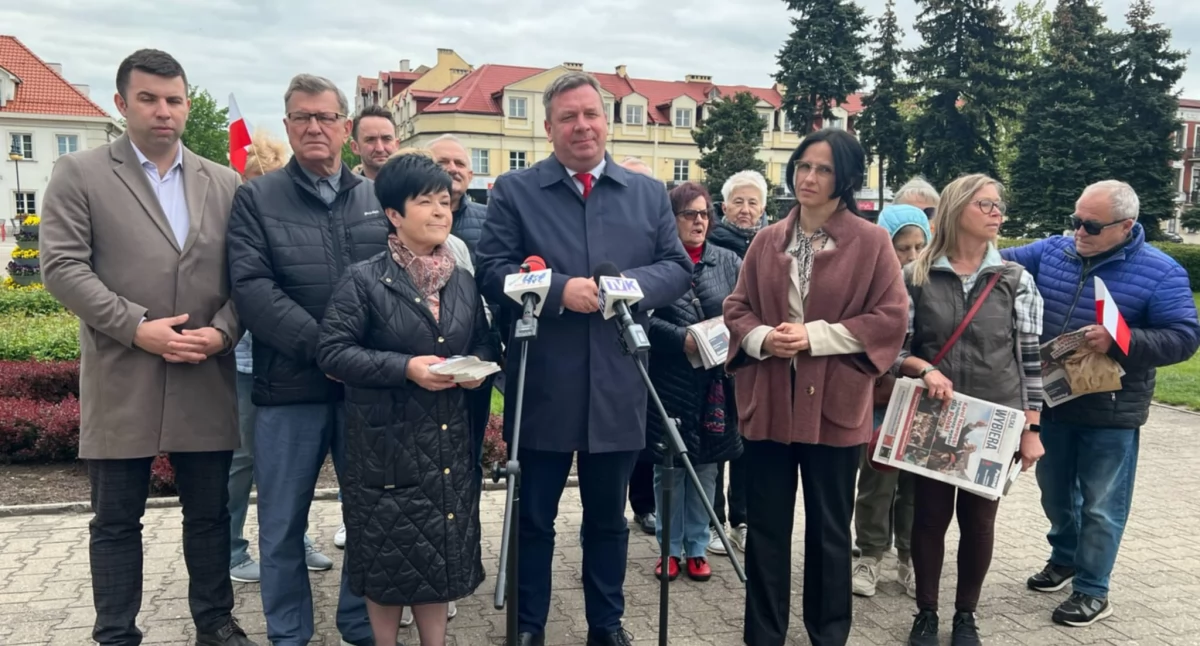 Polityczna ofensywa we Włocławku. Wójcik wspiera Nawrockiego 