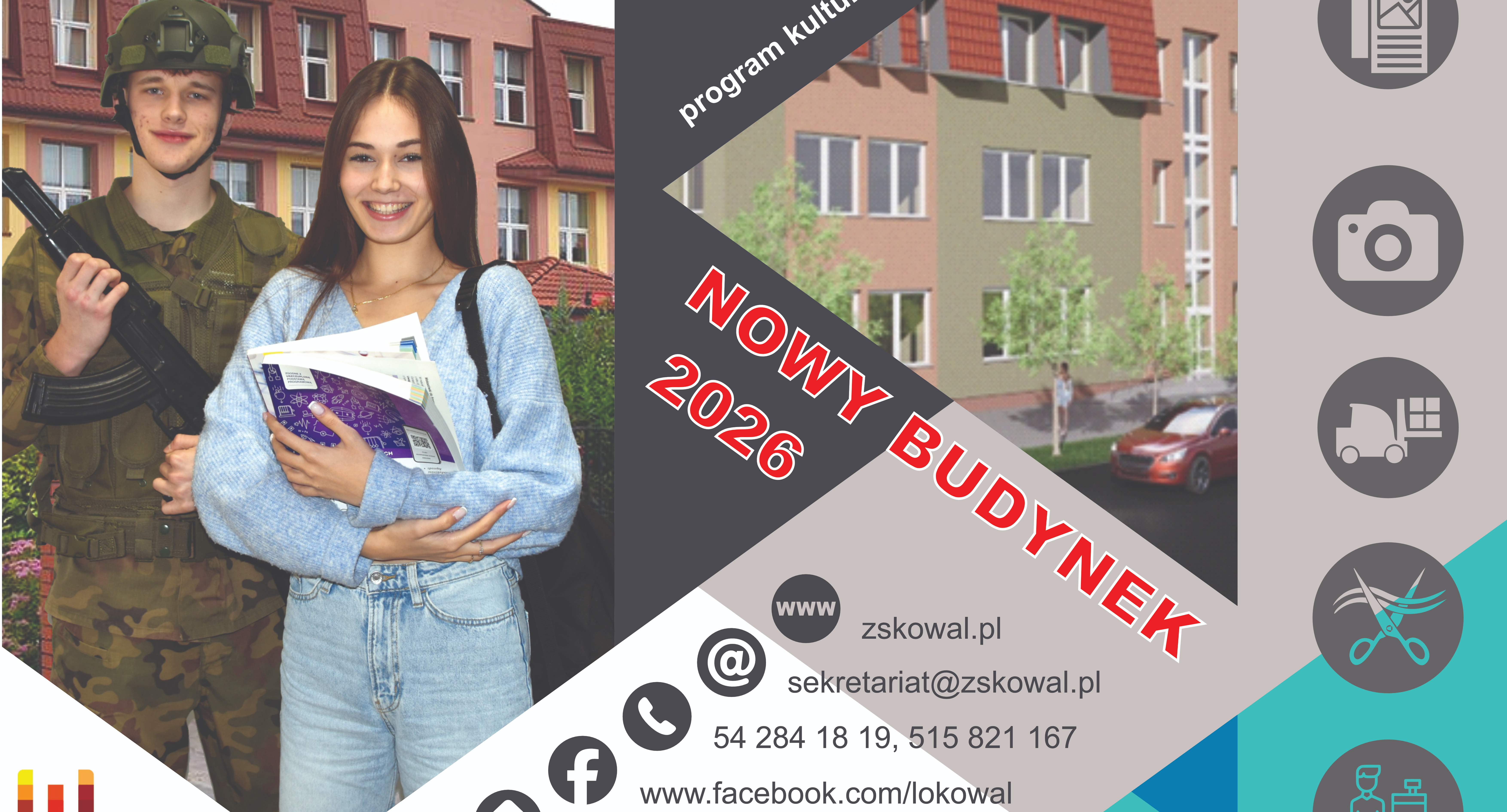 Rekrutacja 2025/2026 – Zespół Szkół w Kowalu: technikum, liceum i szkoła branżowa na Kujawach