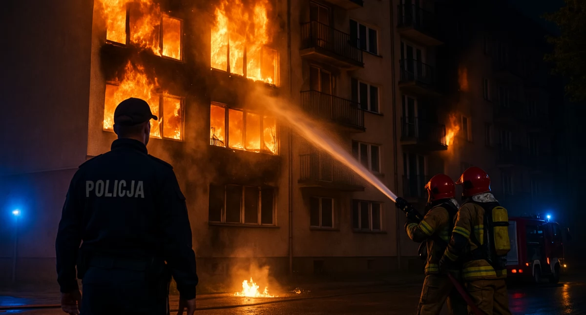 Eksplozja grozy w regionie: Celowo odkręcił gaz i podpalił – ewakuowano cały blok