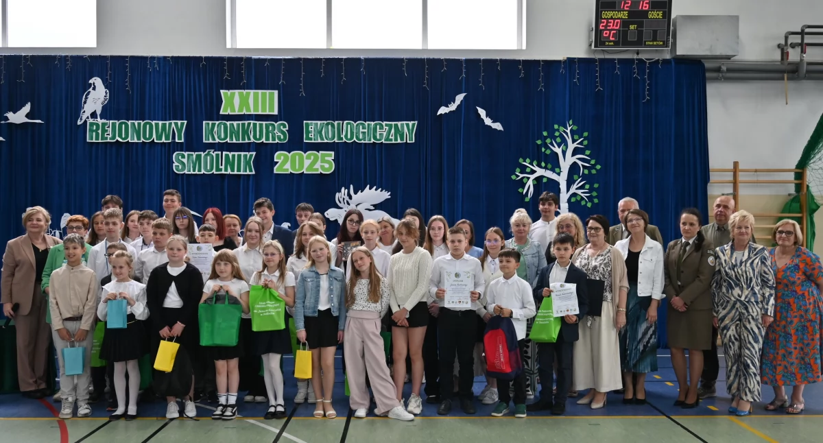 Z sercem dla przyrody i młodzieży – Konkurs Ekologiczny w szkole w Smólniku, który zostaje w pamięci (ZDJĘCIA)