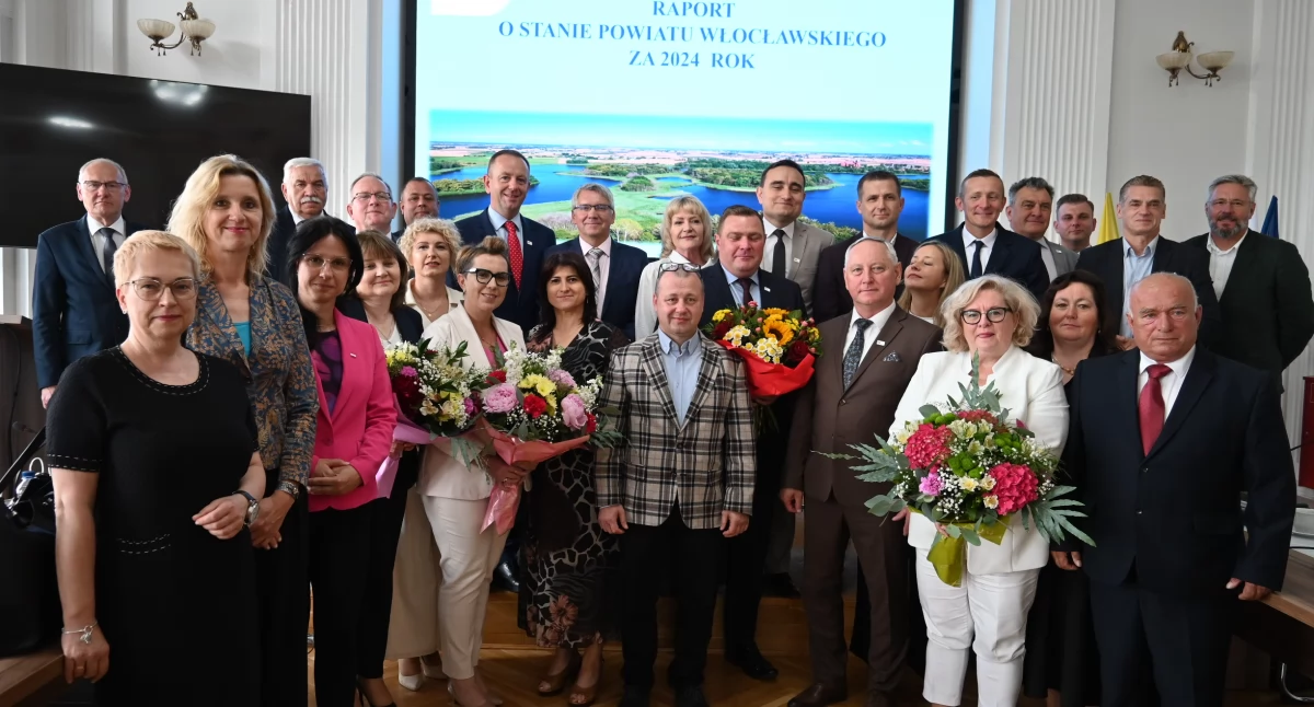 Powiat Włocławski w czołówce kraju! Radni jednogłośnie za wotum zaufania i absolutorium