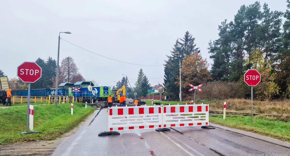 Utrudnienia w powiecie włocławskim! Zamknięty przejazd kolejowy. Sprawdź objazdy