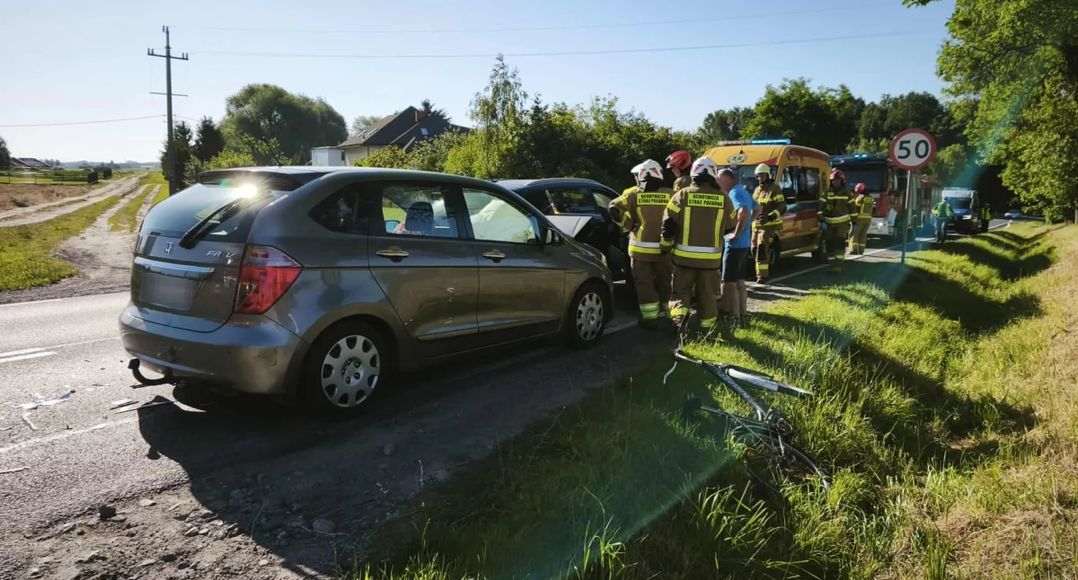 Pod Włocławkiem doszło do zderzenia – interweniowały wszystkie służby