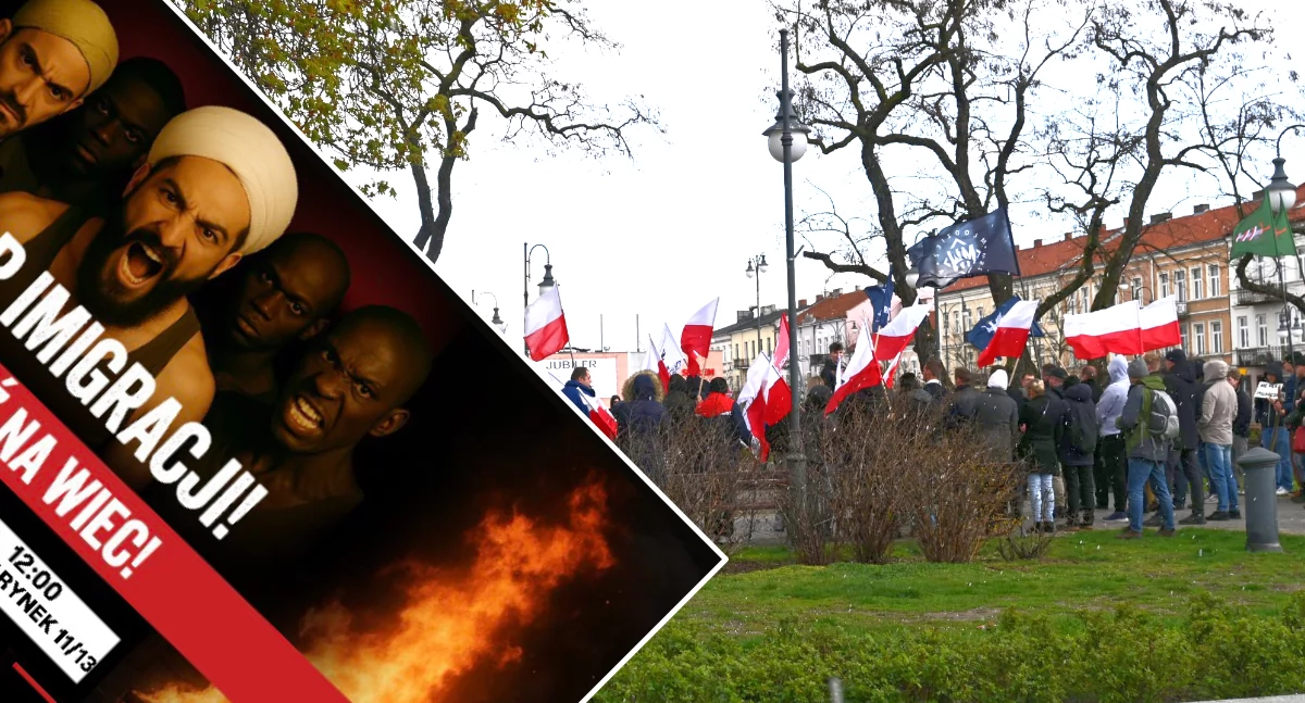 Protest Stop Imigracji we Włocławku. Konfederacja organizuje akcję przed Urzędem Miasta