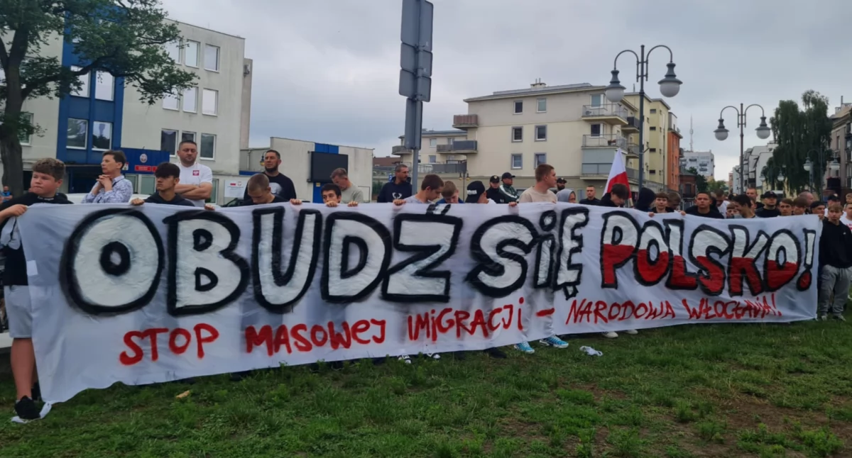 Protest Stop Imigracji we Włocławku. Włocławek mówi nie imigracji