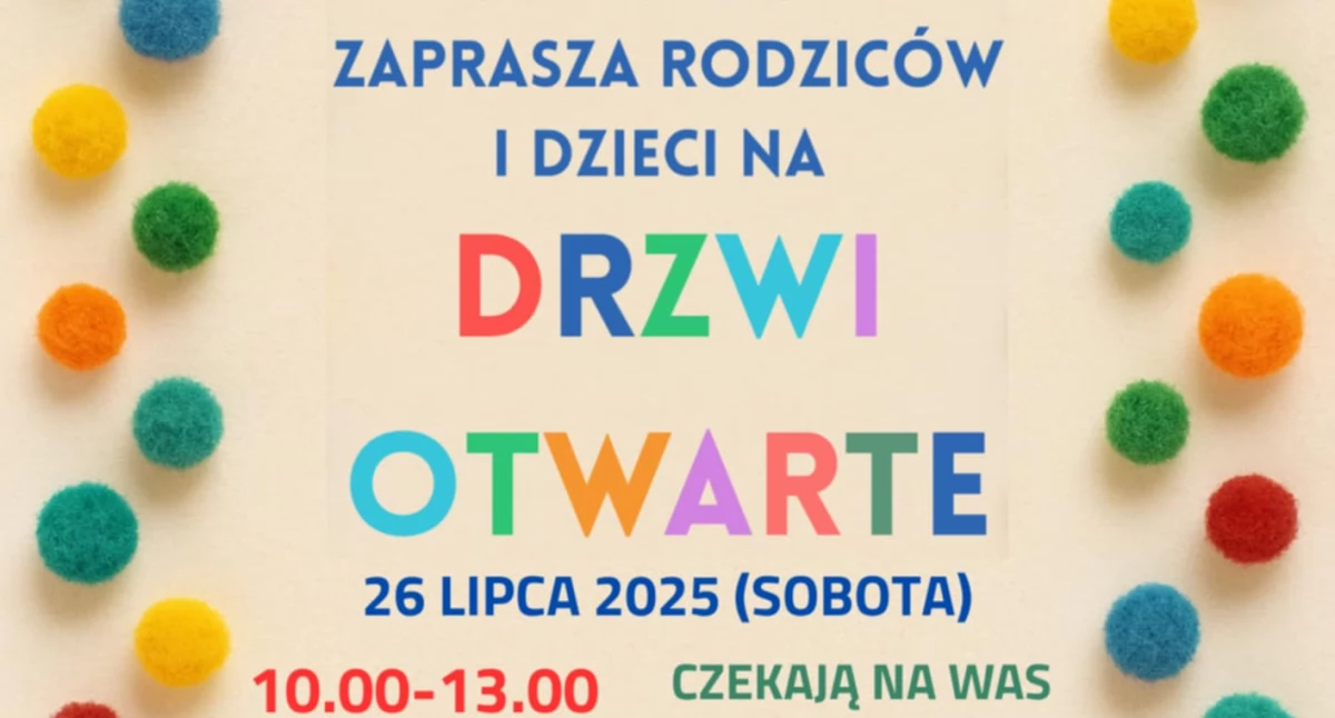 Chcesz poznać żłobek w Choceniu? Przyjdź na drzwi otwarte w Pomponiku!