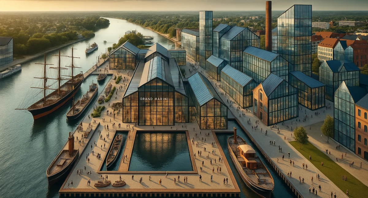 AI pokazuje jak miałoby wyglądać Centrum Dziedzictwa SZKUTNIA we Włocławku. Miasto zaprasza do udziału w konsultacjach