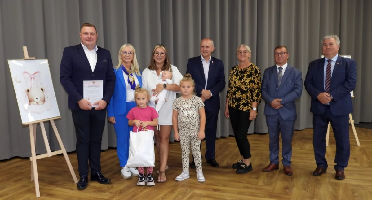 Powitanie najmłodszych mieszkańców Kruszyna i okolic [ZDJĘCIA]