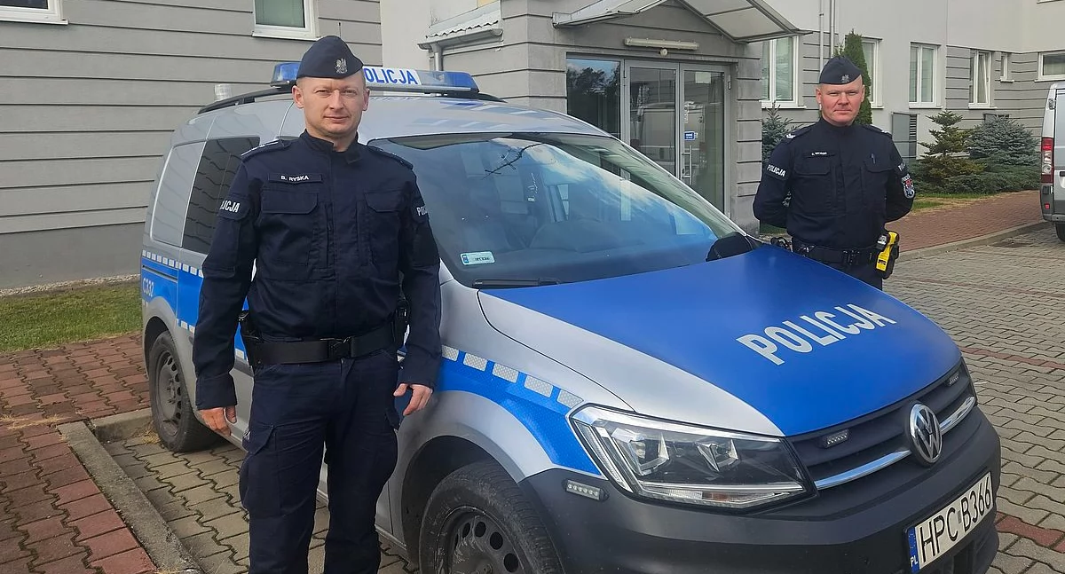 Szybka interwencja policjantów uratowała życie seniorki