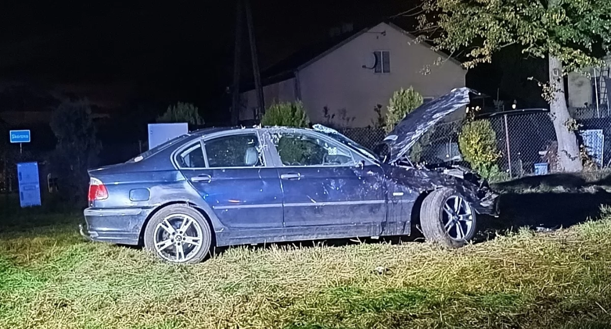 Dachowanie w powiecie włocławskim. 21 latka trafiła do szpitala