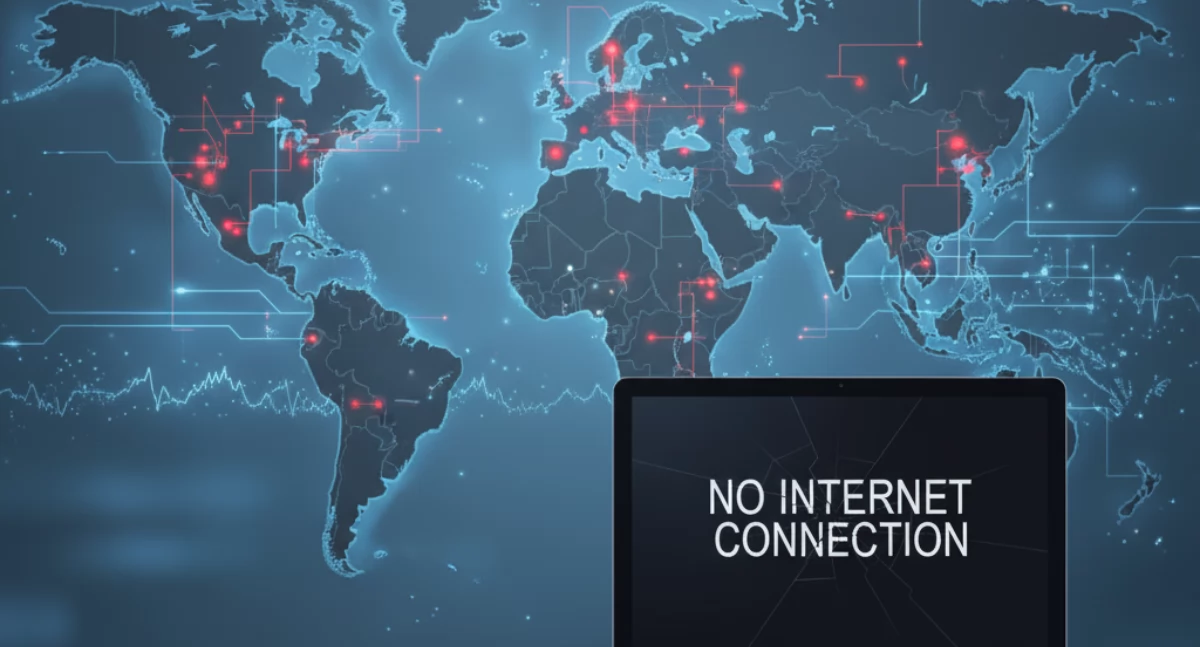 Wielka awaria internetu. Nie działa wiele popularnych serwisów