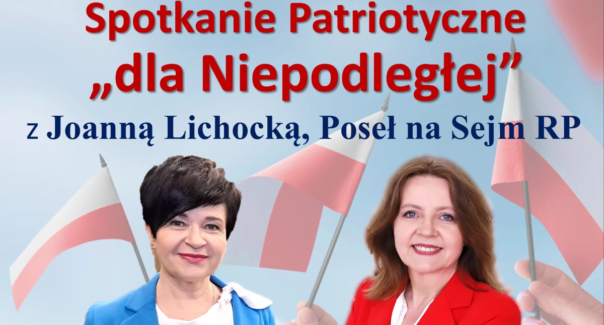 Posłanki Borowiak i Lichocka zapraszają na niedzielne spotkanie we Włocławku